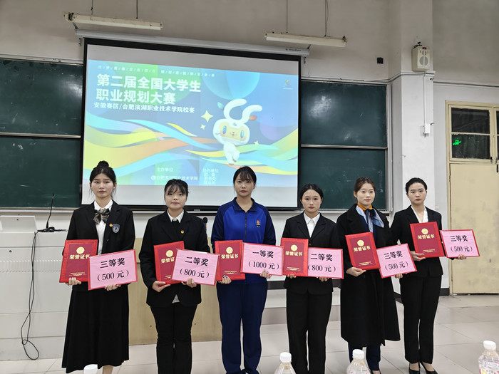 第二届全国大学生职业规划大赛合肥滨湖职业技术学院校赛成功举办